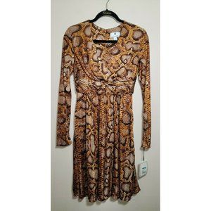 Altuzarra for Target NWT Women’s Size 6 Dress Animal Print Brown